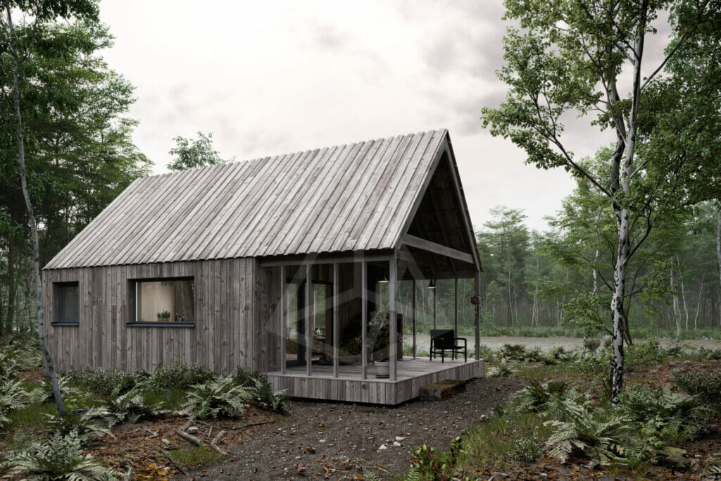 tipinis-projektas-strazdas-silta-siaure-2 tipinis projektas strazdas, dvišlaitis stogas, termomedienos apdaila, didelė terasa