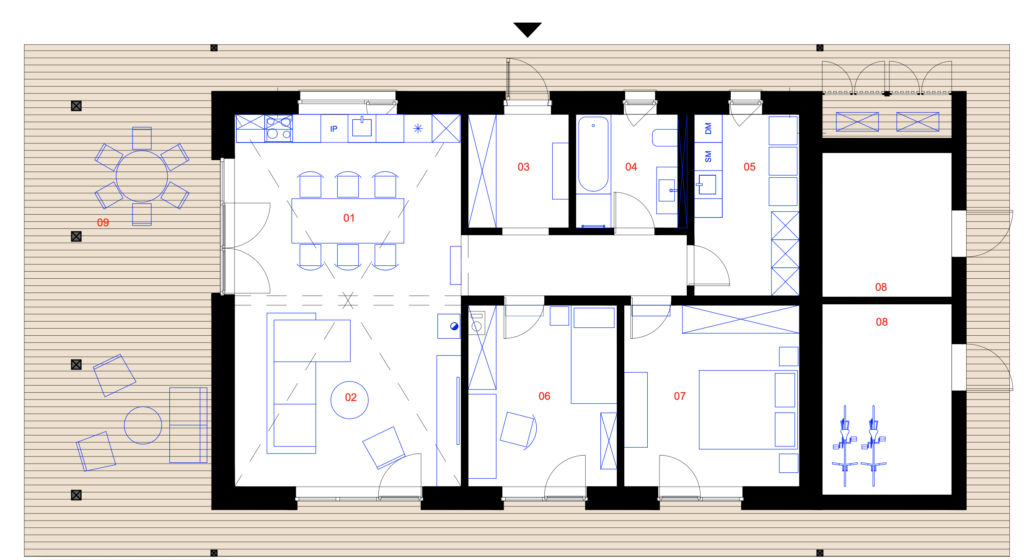 mazasis-garnys-planas-su-patalpomis Mazasis Garnys Planas Su Patalpomis