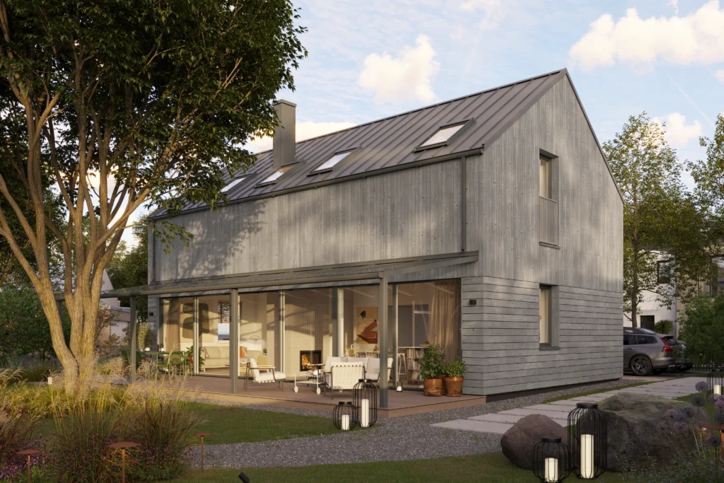 tipinis_gyvenamojo_namo_projektas_žalvarinis_exterjeras_šilta_šiaurė_01_pilka Tipinis Gyvenamojo Namo Projektas žalvarinis Exterjeras šilta šiaurė 01 Pilka