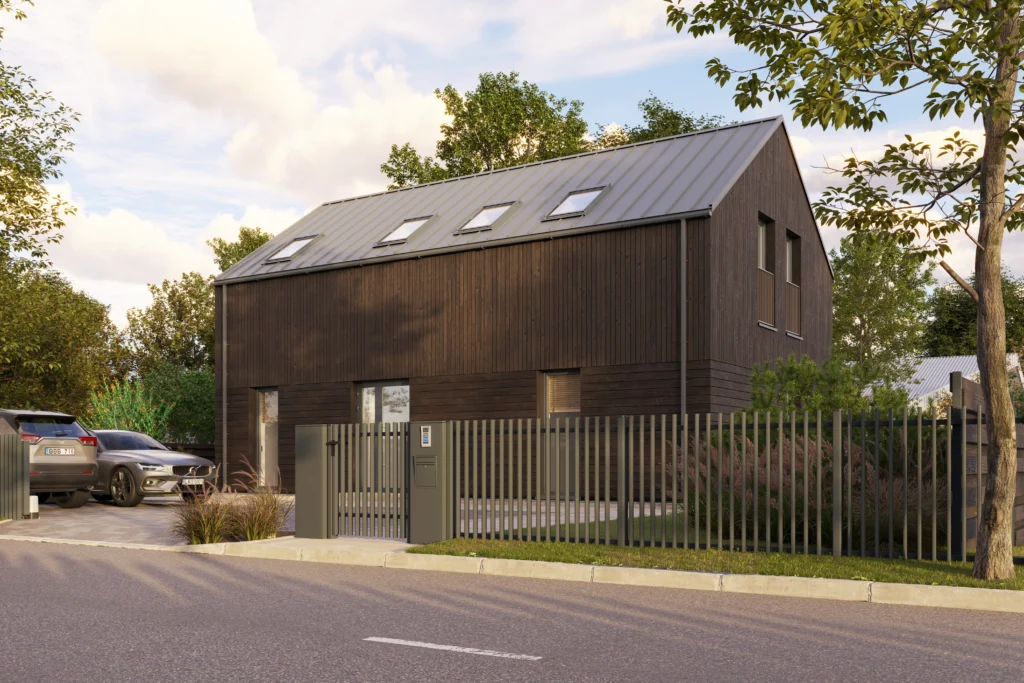 tipinis_gyvenamojo_namo_projektas_žalvarinis_exterjeras_šilta_šiaurė_02 Tipinis Gyvenamojo Namo Projektas žalvarinis Exterjeras šilta šiaurė 02