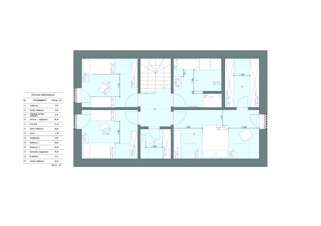 Tipinis gyvenamojo namo projektas Žalvarnis Tipinis Gyvenamojo Namo Projektas Žalvarnis