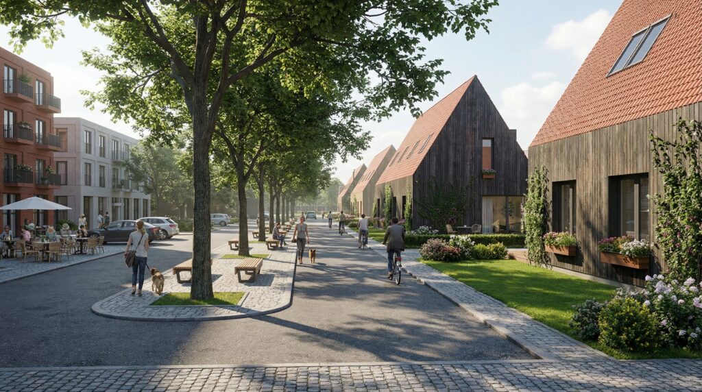 bendruomeninis_kvartalas_pagrindinė_gatvė Bendruomeninis Kvartalas Pagrindinė Gatvė